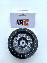 Axial SCX6 2.9” Titanium Aluminum Wheels 2 each - TRC-107