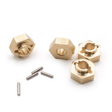 SCX10 III Capra 1.9 UTB Brass 12mm Hex Screw Shaft 4.4g/pcs 4PCS - TRC-077
