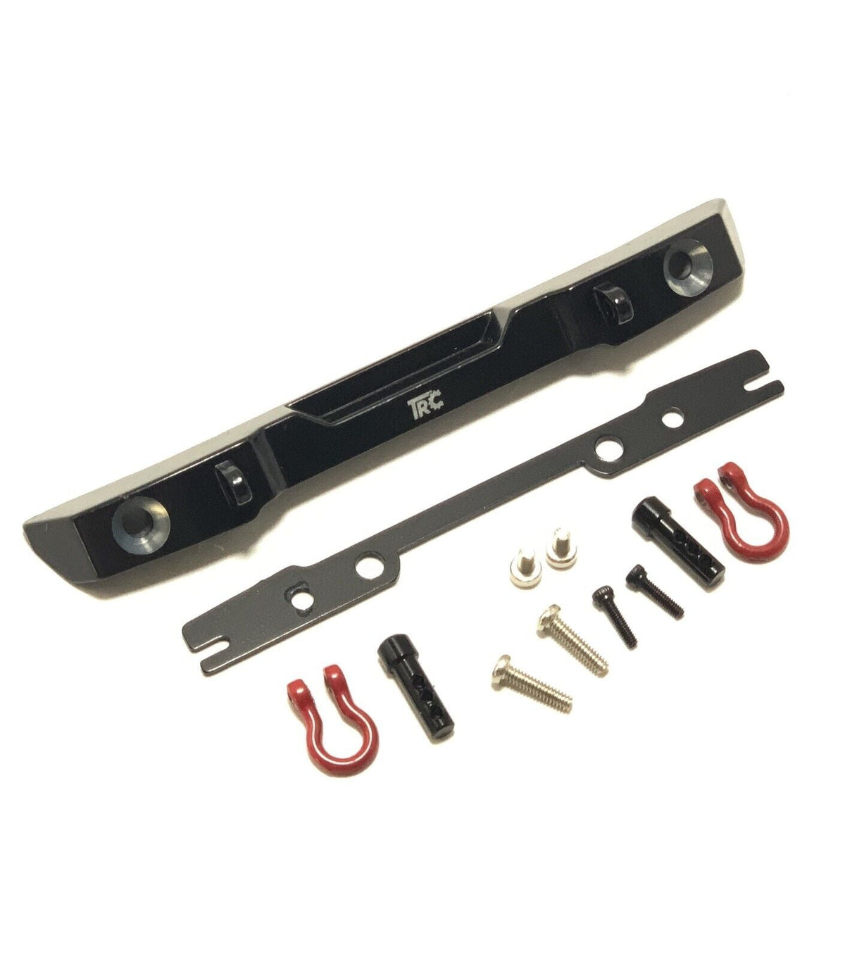 TrueRC Jeep Rear Metal Bumper w Shackels - TRC-031