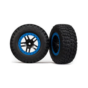 T&W SS BLACK ,BLUE/SCT MT TIRE - 5883A - 5883A
