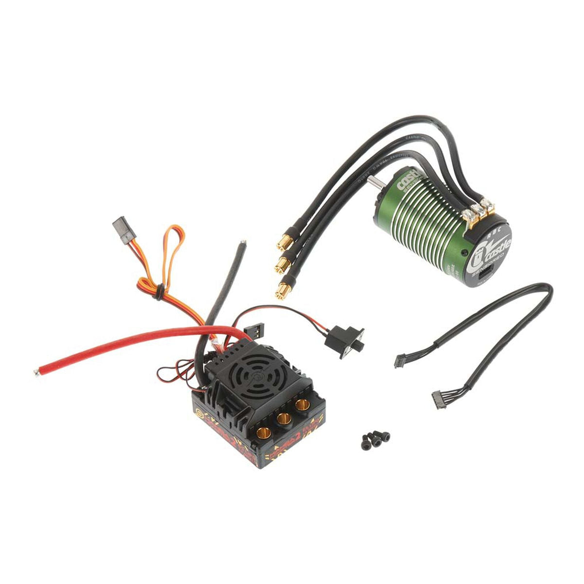 1/8 Mamba Monster 2 Waterproof ESC/2650Kv Sensored Brushless Motor Combo: 6.5mm Bullet - CSE010010804