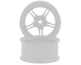 RC Art SSR Professor SPX 5-Split Spoke Drift Wheels White 2 Deep Face 8mm Offset w/12mm Hex - RCA-ART-WW-0108WH