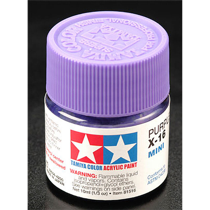 Acrylic Mini X16, Purple - TAM81516