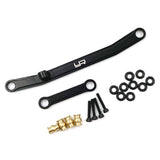 Axial SCX24 Aluminum Steering Linkage Set Black - TRC-122