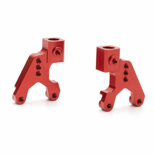 TrueRC Rear Red Shock Towers for SCX24 - TRC-034R