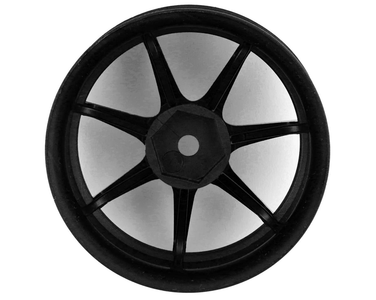 Integra AVS Model T7 High Traction Drift Wheels Black 2 8mm Offset w/12mm Hex - IW-2208BK
