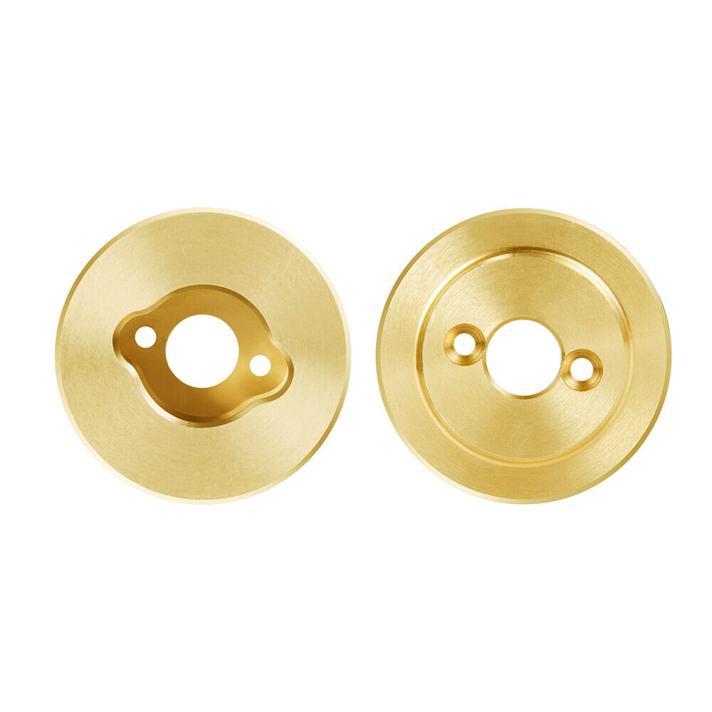Axial SCX24 Rear Brass Axle Knuckle Caps Weights - TRC-111
