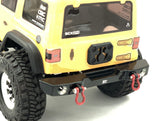 TrueRC Jeep Rear Metal Bumper w Shackels - TRC-031