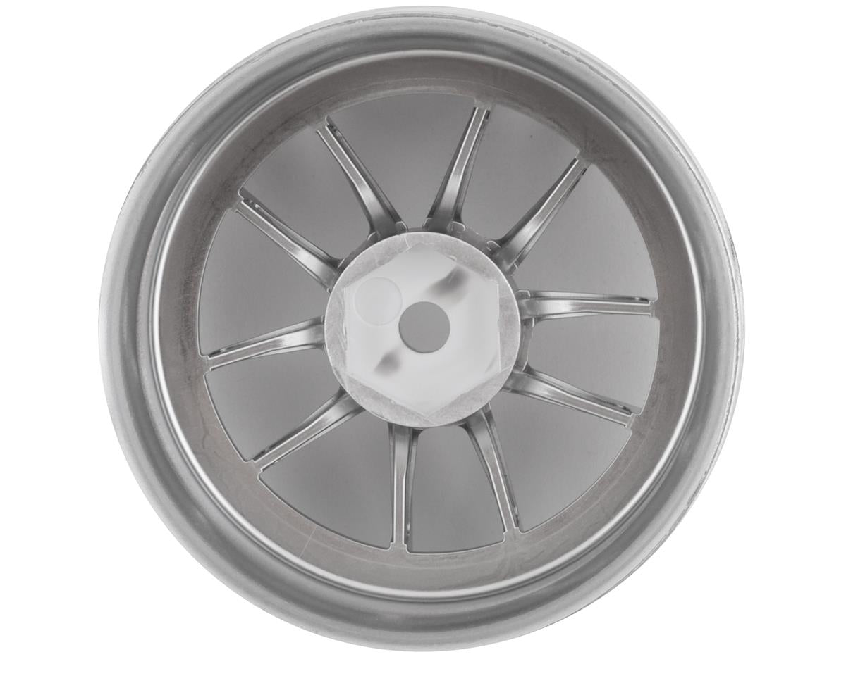 RC Art SSR Reiner Type 10S 5-Split Spoke Drift Wheels Matte Silver 2 (6mm Offset w/12mm Hex - RCA-ART-WW-0306MS