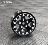 Axial SCX24 Aluminum Beadlock Rims Black - TRC-137