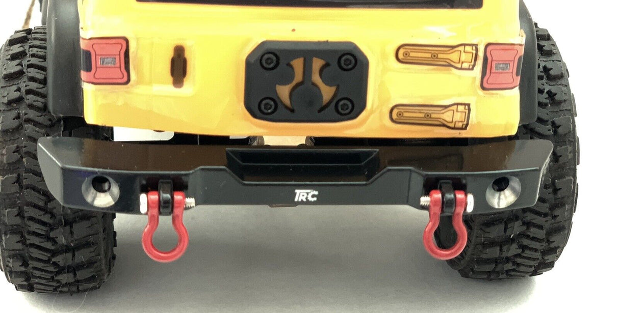 TrueRC Jeep Rear Metal Bumper w Shackels - TRC-031