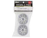 RC Art SSR Reiner Type 10S 5-Split Spoke Drift Wheels Matte Silver 2 (6mm Offset w/12mm Hex - RCA-ART-WW-0306MS