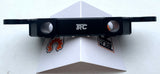 SCX6 Jeep Aluminum Rear Bumper Mount - TRC-100