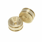 Brass Wheels for SCX24 2 pcs - TRC-023