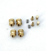 SCX24 Brass Hex Wheels Extender - TRC-092