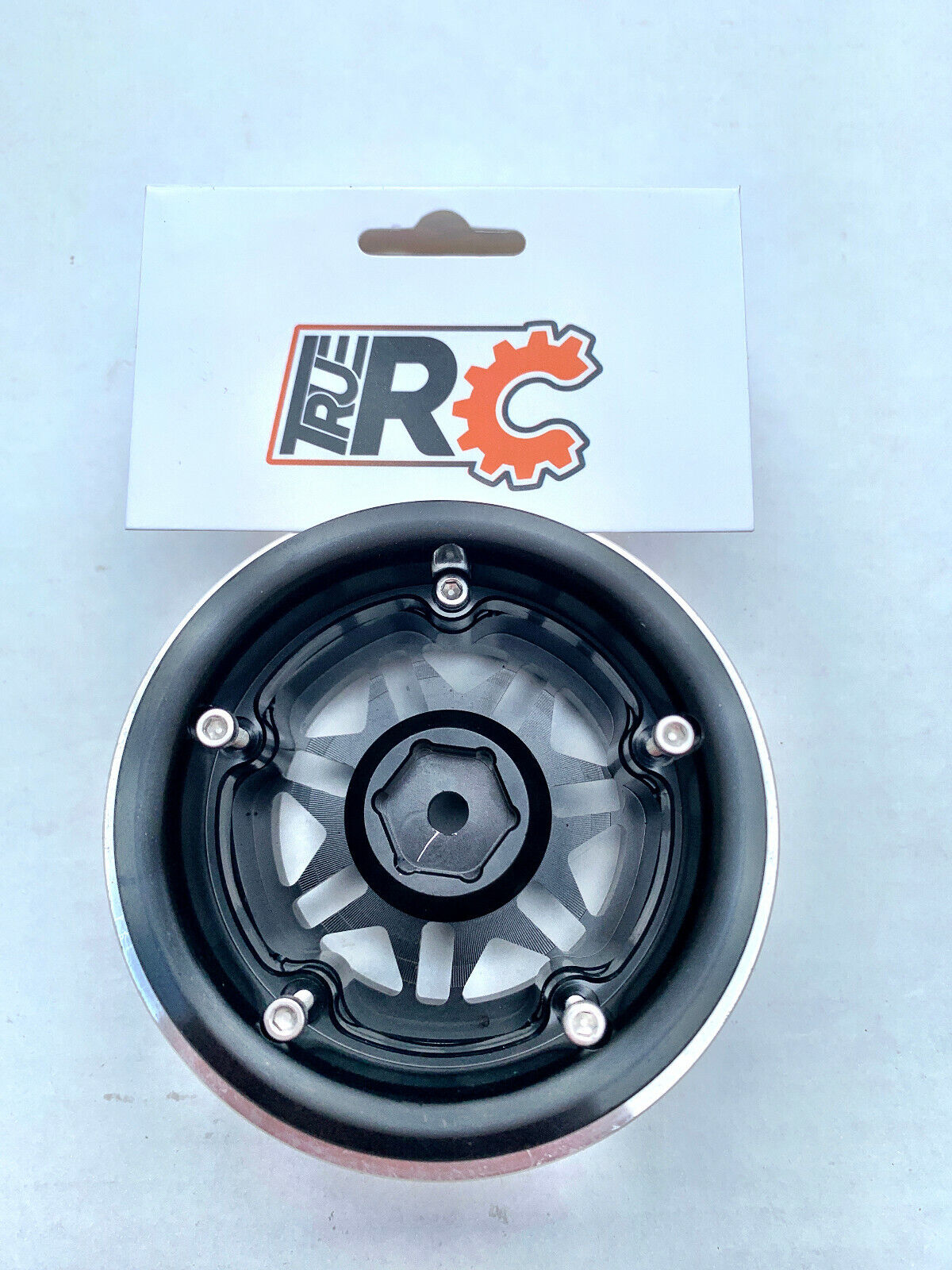 Axial SCX6 2.9” Black Aluminum Wheels 2 each - TRC-106