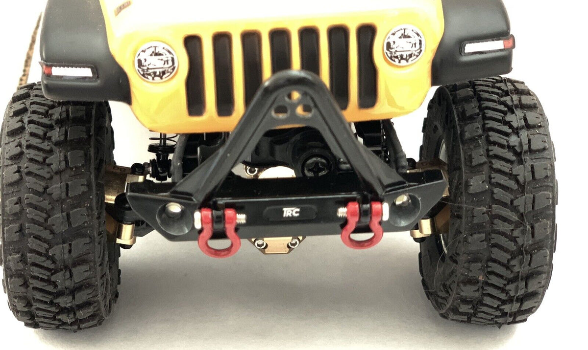 TrueRC Stinger Metal Front Bumper w Shackles for SCX24 - TRC-033
