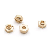 SCX10 III Capra 1.9 UTB Brass 12mm Hex Screw Shaft 4.4g/pcs 4PCS - TRC-077