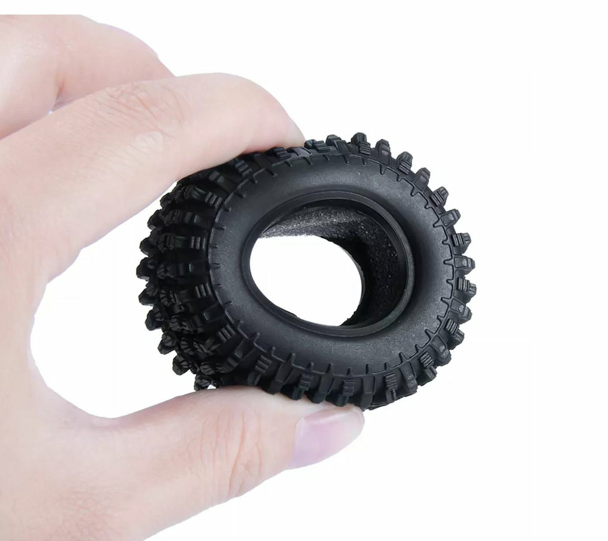 Axial SCX24 Rubber Crawler Tires 54mm x 23mm - TRC-118