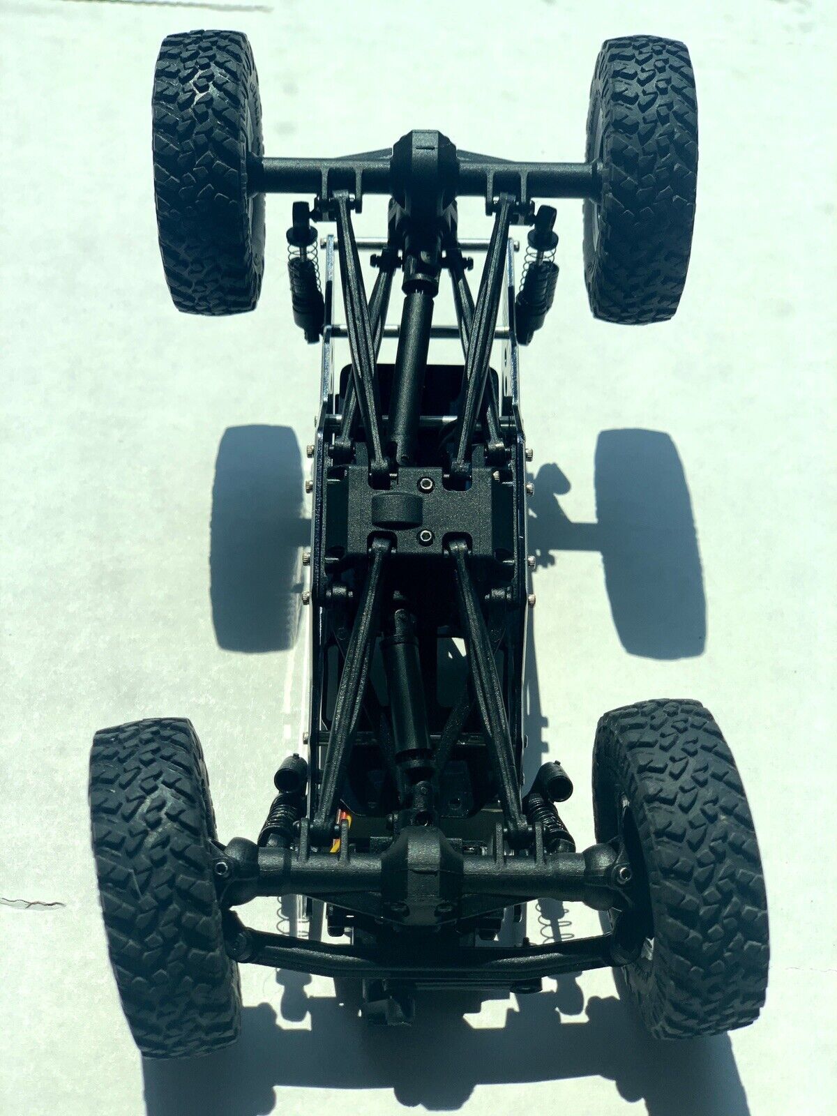 Aluminum Rock Racer Chassis Conversion Kit for Axial SCX24 - TRC-049