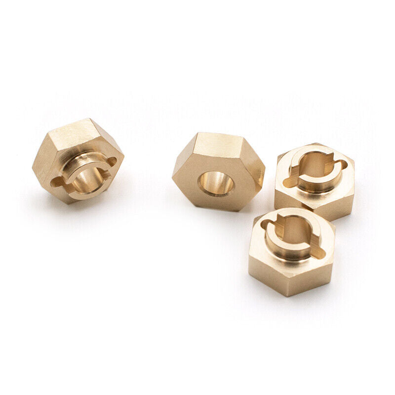 SCX10 III Capra 1.9 UTB Brass 12mm Hex Screw Shaft 4.4g/pcs 4PCS - TRC-077