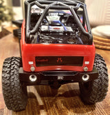 SCX24 Deabdolt Aluminum Rear Bumper - TRC-044