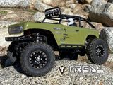 Axial SCX24 Aluminum Beadlock Rims Black - TRC-137