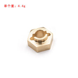 SCX10 III Capra 1.9 UTB Brass 12mm Hex Screw Shaft 4.4g/pcs 4PCS - TRC-077