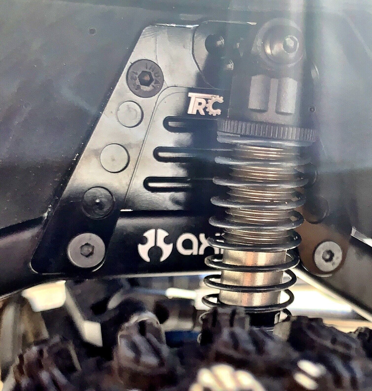 SCX10 III Front & Rear Aluminum Shock Towers 4 PCS - TRC-089