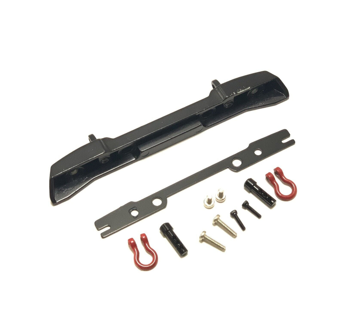 TrueRC Jeep Rear Metal Bumper w Shackels - TRC-031