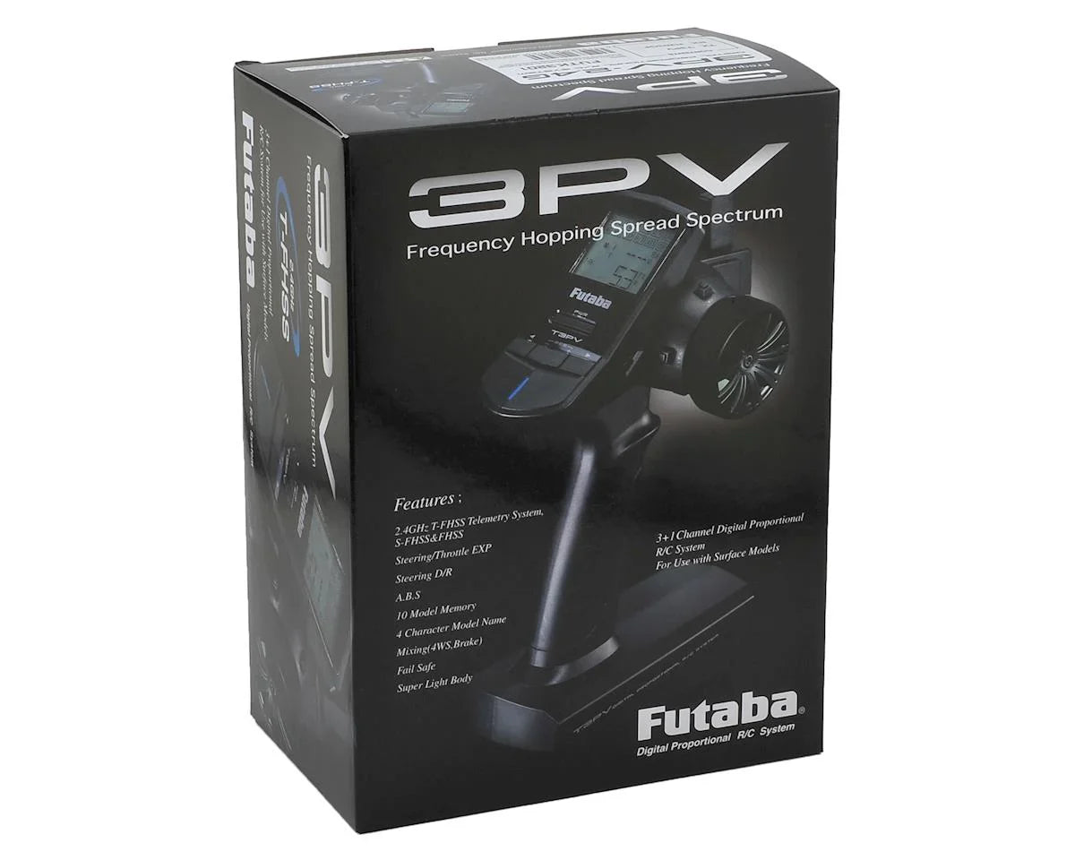 Futaba 3PV 3-Channel 2.4GHz FHSS/S-FHSS Radio System w/R203GF Receiver - FUT01004353-3