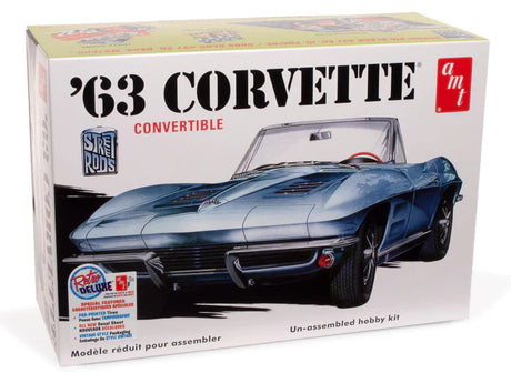 1963 Chevy Corvette Convertible 1/25 - AMT1335M - AMT1335M