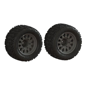 Arrma dBoots 'Katar' Tire Set Glued (2) - ARA-1553