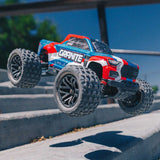 1/18 GRANITE GROM 4X4 RTR Brushed Monster Truck (Battery & Charger Included), Blue