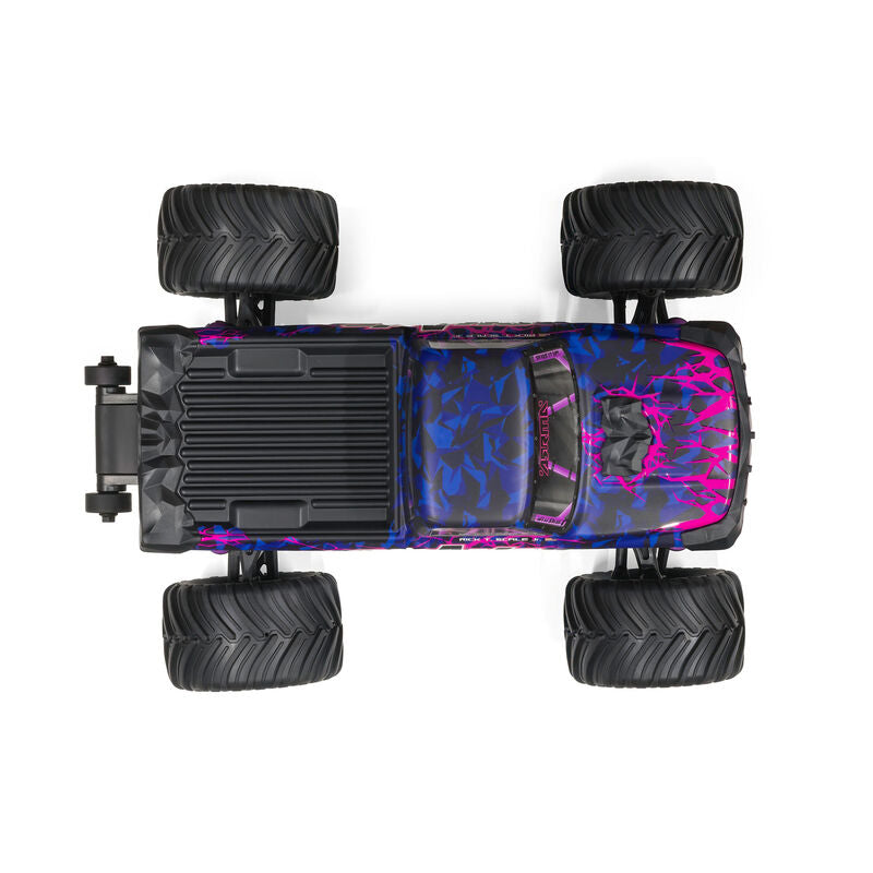 1/16 QUAKE GROM 4X4 RTR Brushed Monster Truck (Battery & Charger Included), Purple