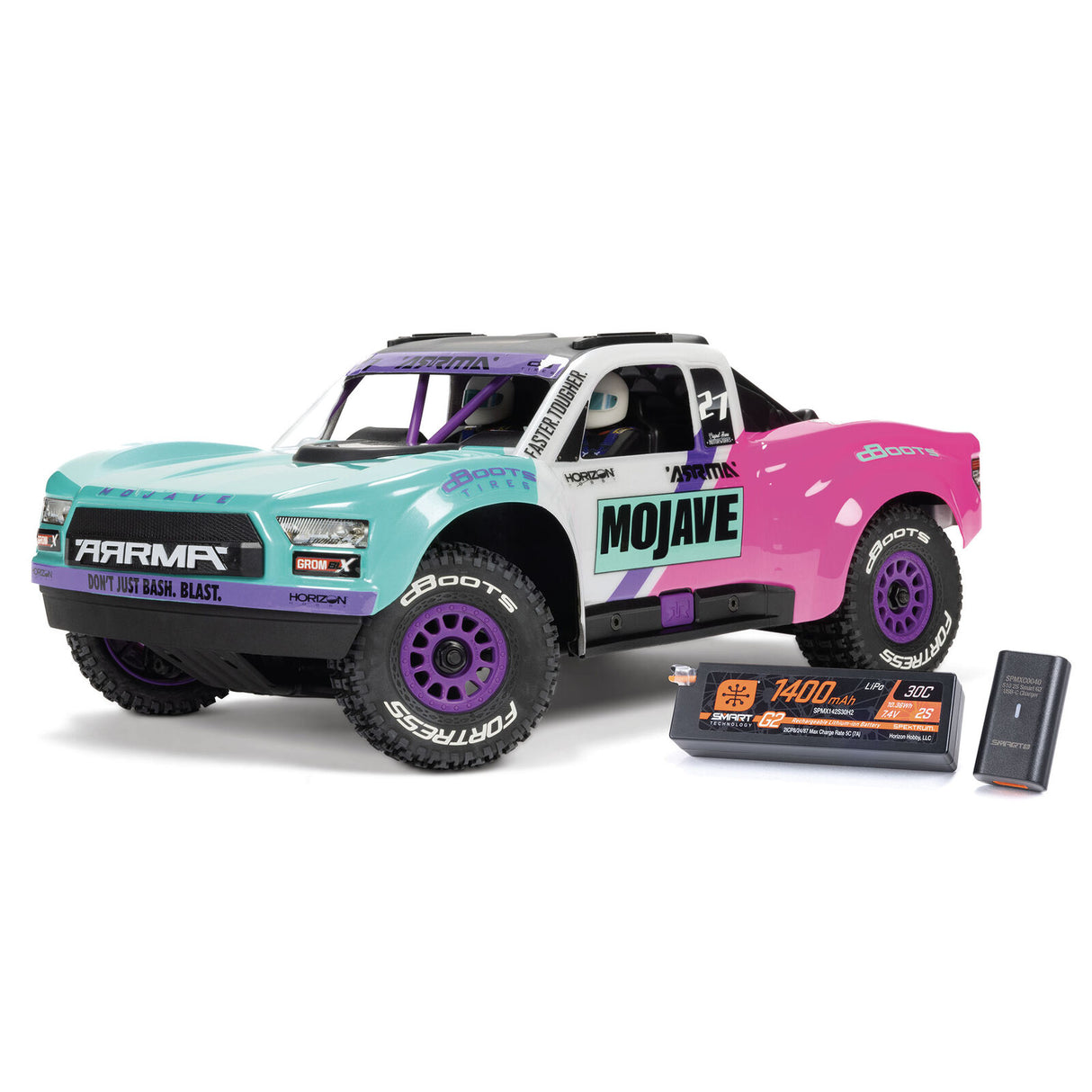 ARA2304ST1 1/16 MOJAVE GROM DSC 223S (Battery & Charger Included)