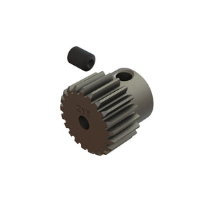 Pinion Gear 21T 0.5 MOD CNC 2.3mm Bore - ARA311207 - ARA311207