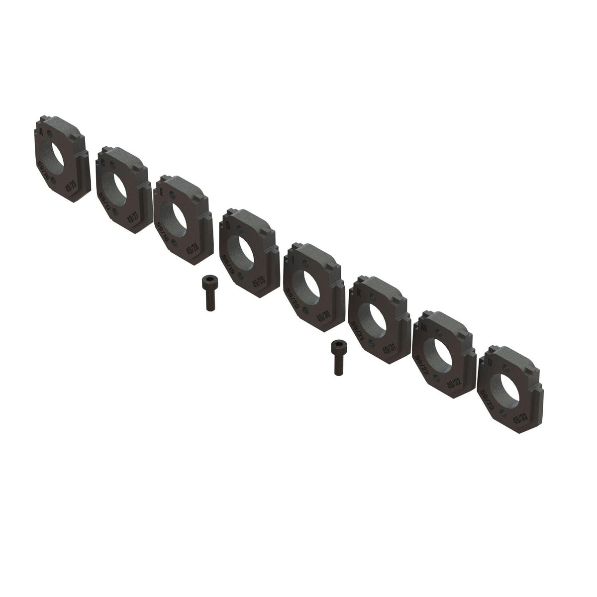 Motor Mount Set (8pcs) - ARA320744
