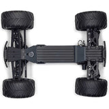 1/10 GORGON 2WD RTA Kit Brushed Monster Truck (Battery & Charger Included), Clear