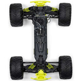 1/10 GORGON 2WD RTR Brushed Monster Truck (Battery & Charger Included), Yellow