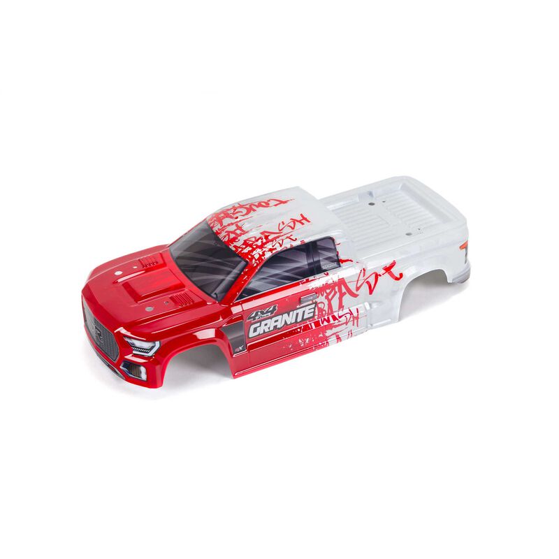 1/10 Painted Body, Red: GRANITE 4X4 BLX - ARA402306