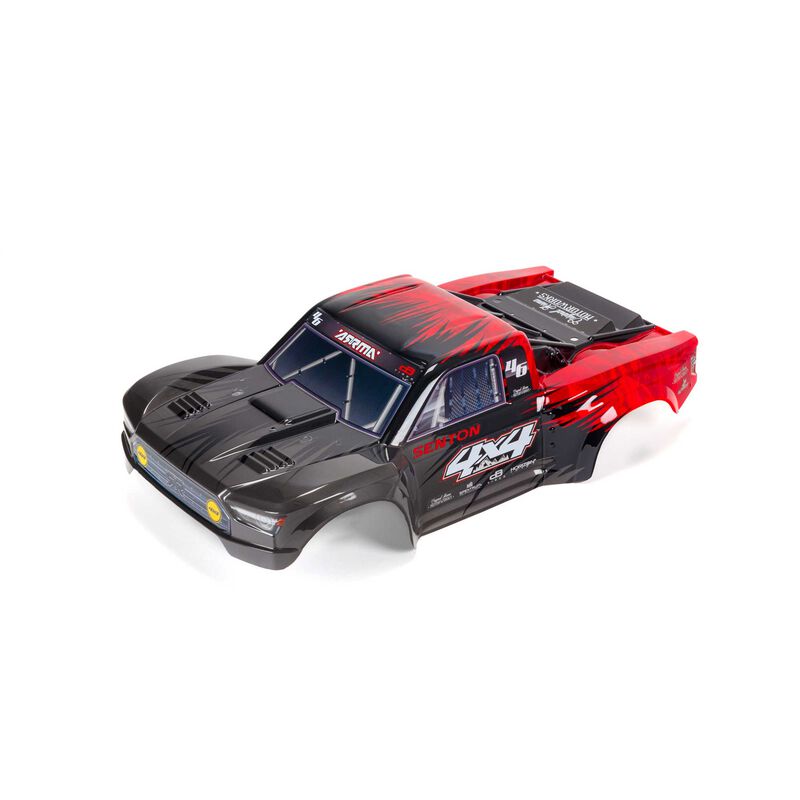 1/10 Painted Body Red: SENTON 4X4 MEGA