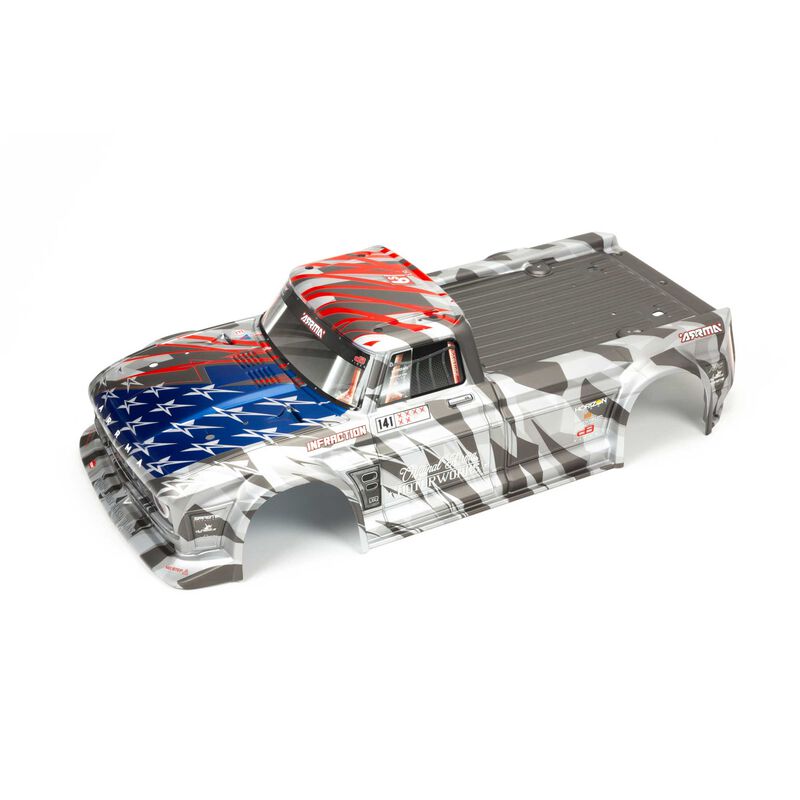 1/7 Painted Body, Silver/Red: INFRACTION 6S BLX - ARA410006