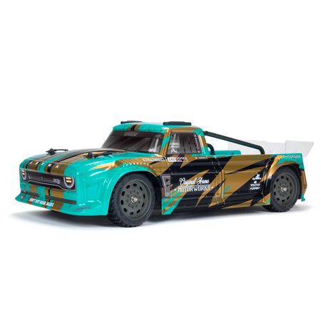 1/8 Infraction 4WD Mega Resto Mod Truck RTR Teal/Bronze - ARA4215V3T2