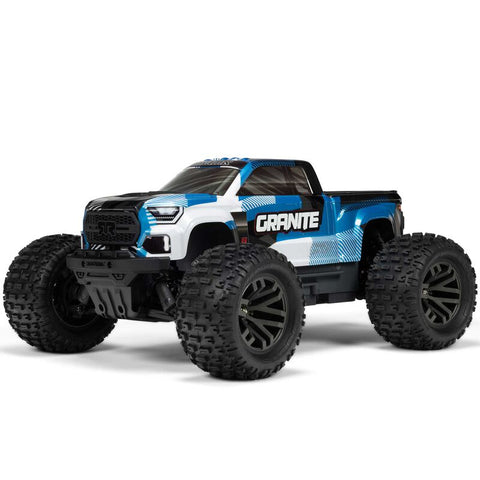 1/10 GRANITE 223S DSC 4X4 RTR Brushless Monster Truck, Blue