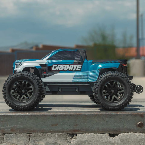 1/10 GRANITE 223S DSC 4X4 RTR Brushless Monster Truck, Blue