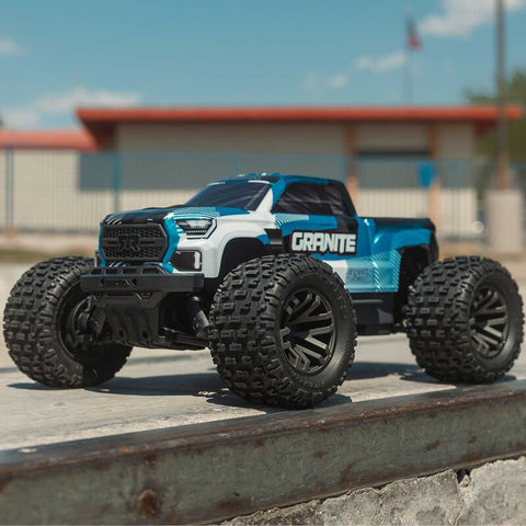 1/10 GRANITE 223S DSC 4X4 RTR Brushless Monster Truck, Blue