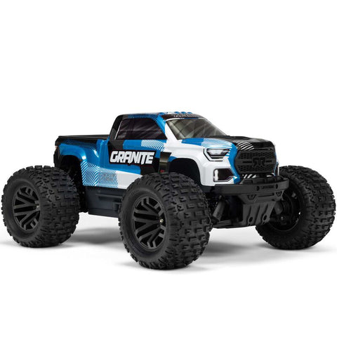 1/10 GRANITE 223S DSC 4X4 RTR Brushless Monster Truck, Blue