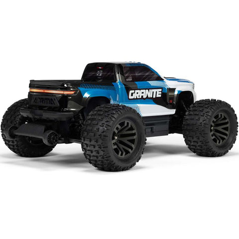 1/10 GRANITE 223S DSC 4X4 RTR Brushless Monster Truck, Blue