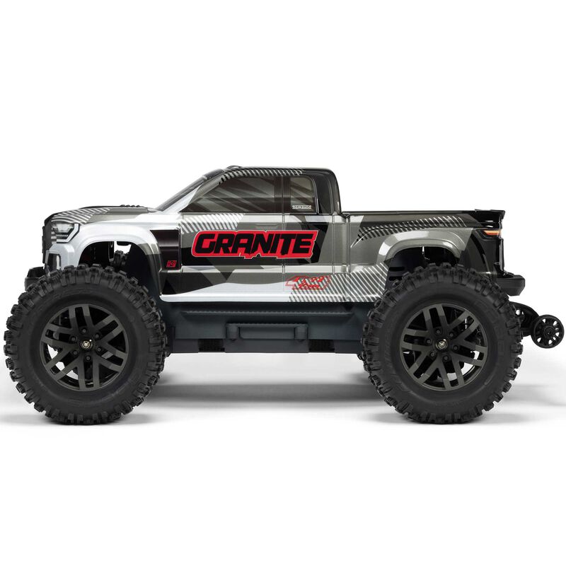1/10 GRANITE 223S DSC 4X4 RTR Brushless Monster Truck, Gun Metal